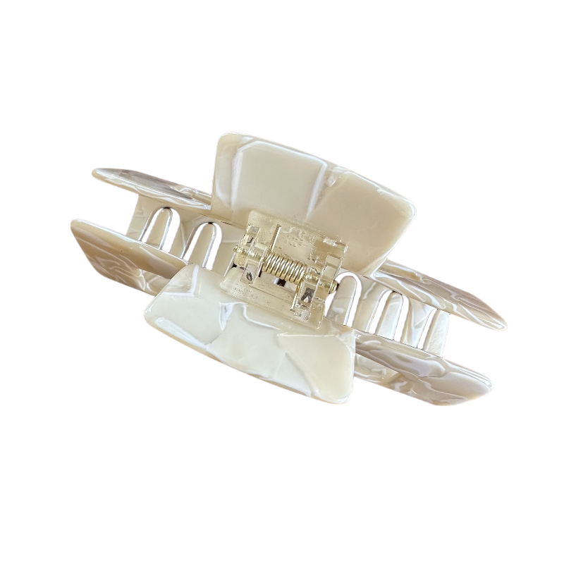 Hair Clip Claw 10CM Hollow Rectangle