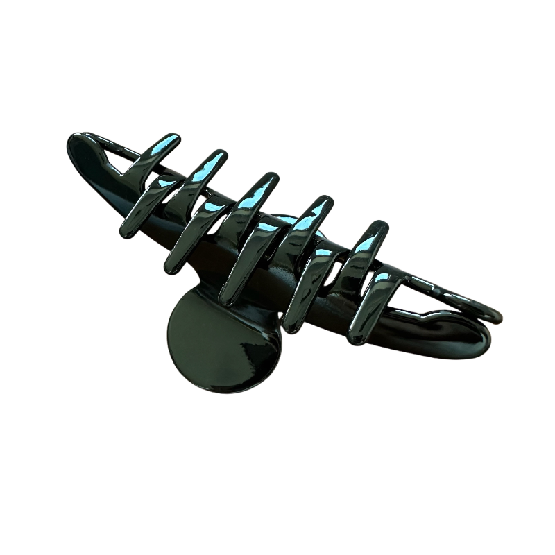 Black Claw Clips Large Hair Accessories 10cm
