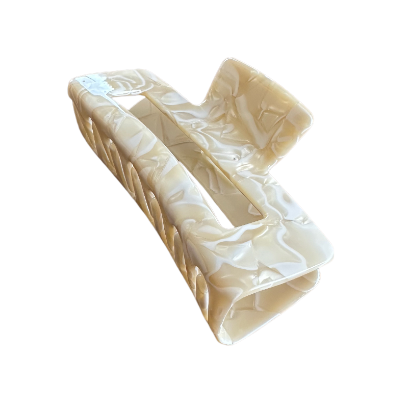 Hair Clip Claw 10CM Hollow Rectangle