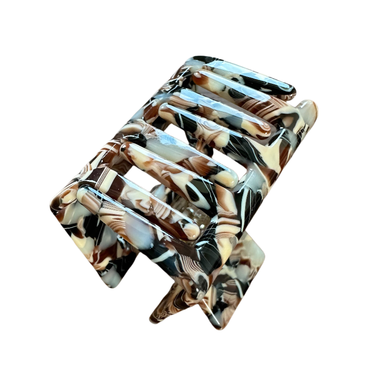Small Claw Clip 5CM Acetate Hollow Rectangle Hair Claw