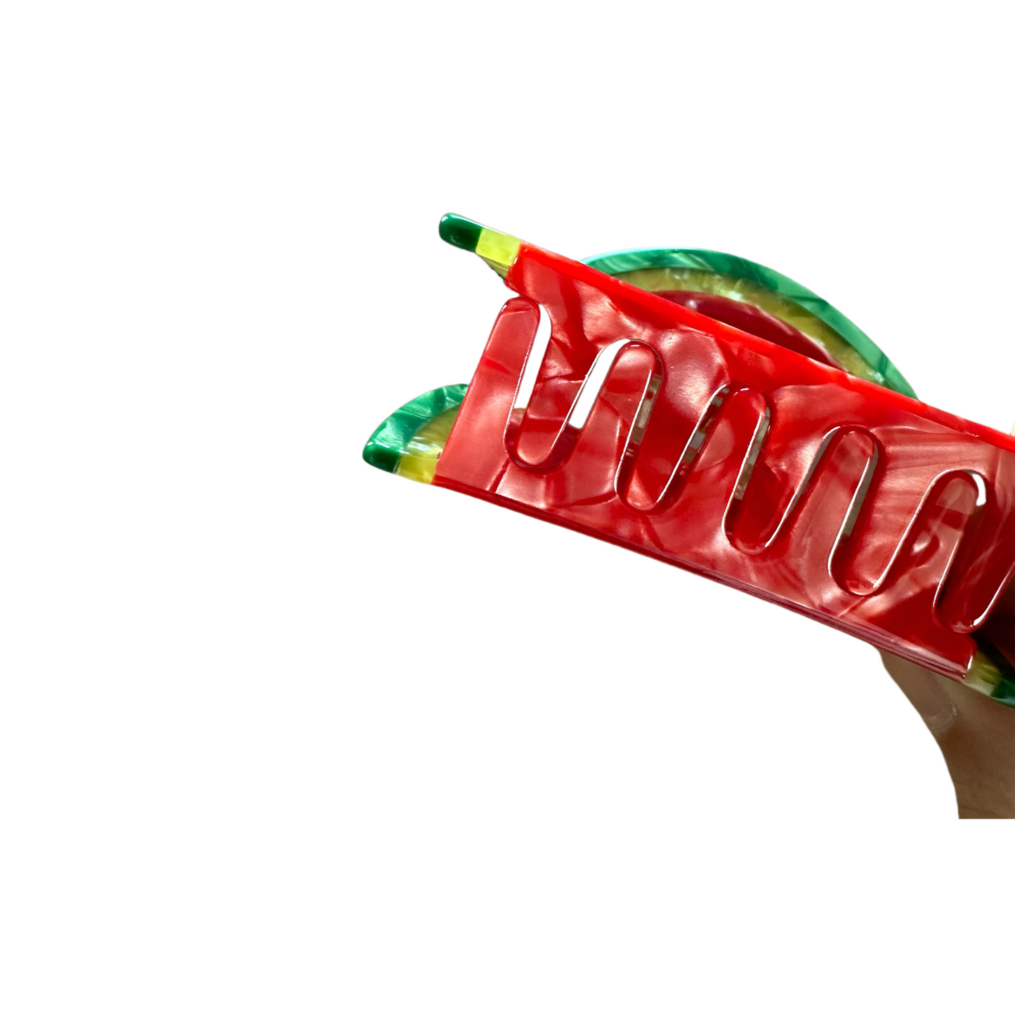Girl Fruit Claw Clips Cute Claw Clips 6.5cm Joint Watermelon
