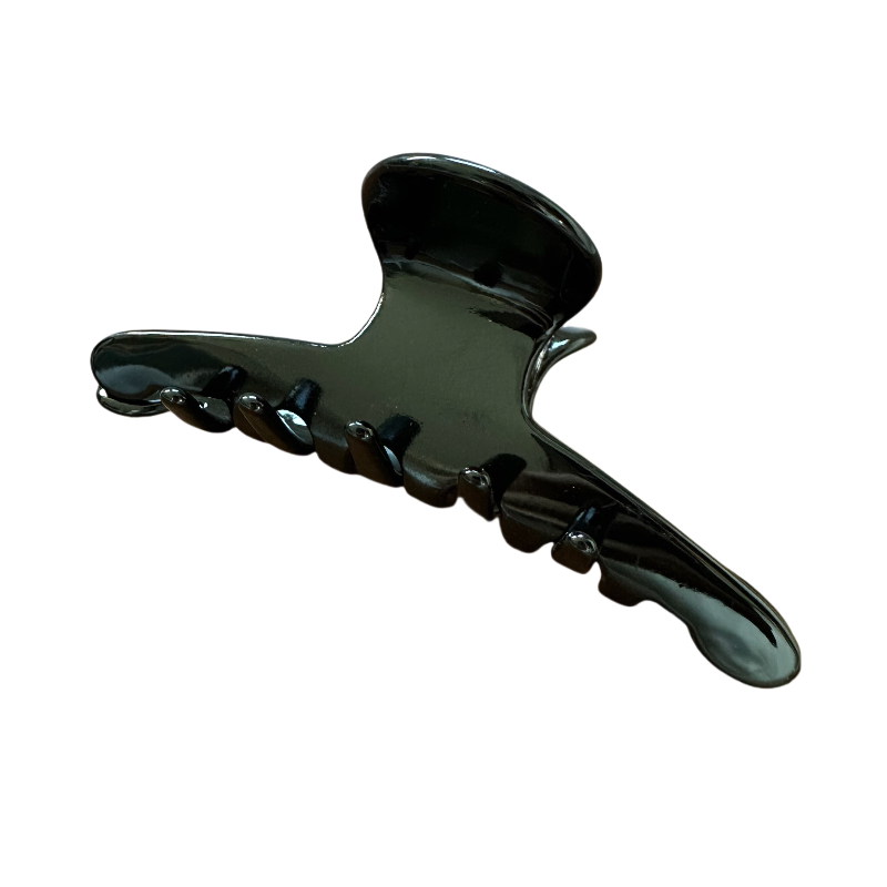 Black Claw Clips Large Hair Accessories 10cm