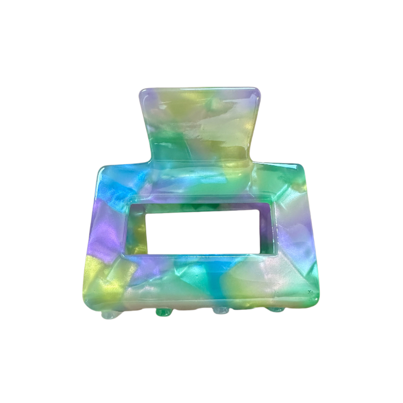 Square 5CM Claw Clip Hair Style Acetic Acid Hair Claw