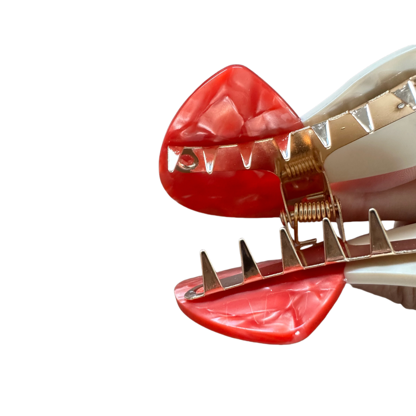 7cm Mushroom Claw Clips Cute with Metal Claw Funny Accessories