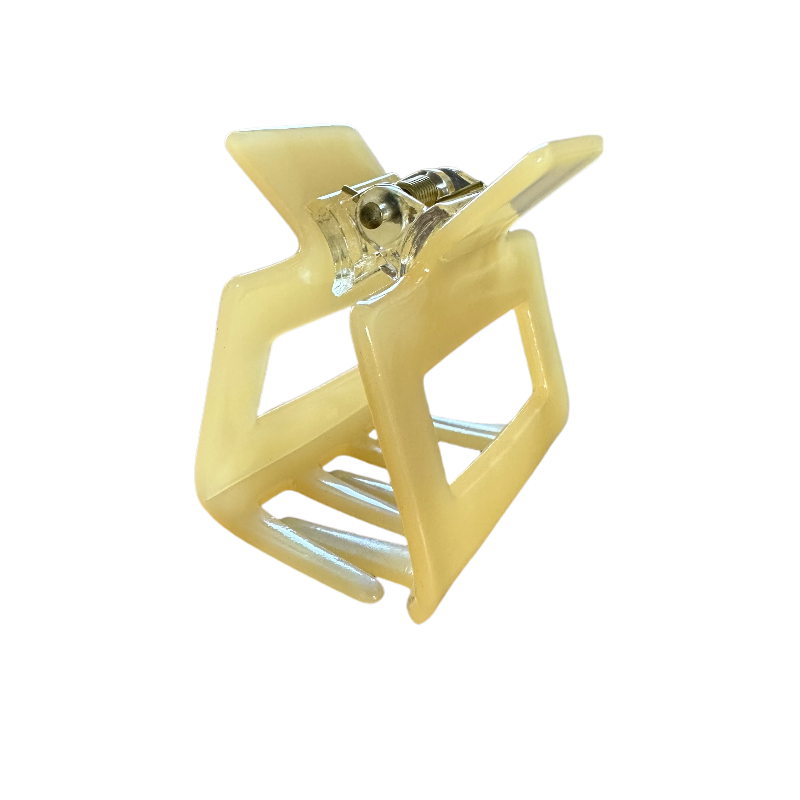 5cm Acetate Hollow Claw Clips for Thin Hair