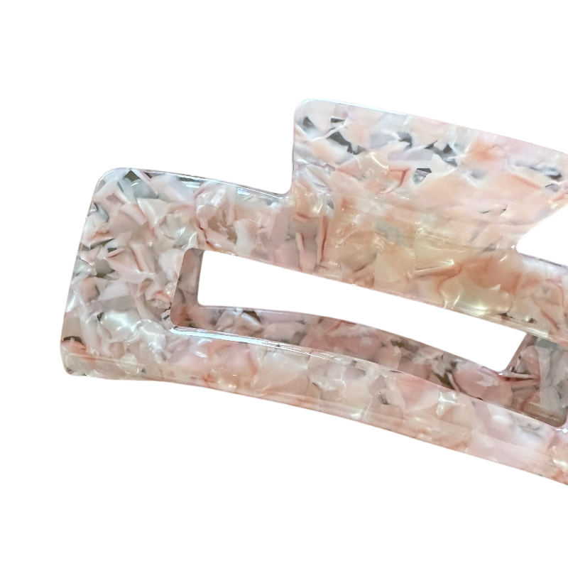 Claw Clips Big Hair 10CM Hollow Rectangle Claw Acetate