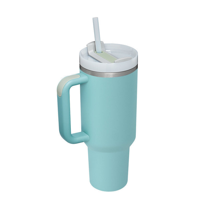 H2.0 40oz Handle Cup Stainless Steel Car Cup Thermal Vacuum Double Layer Portable Cup