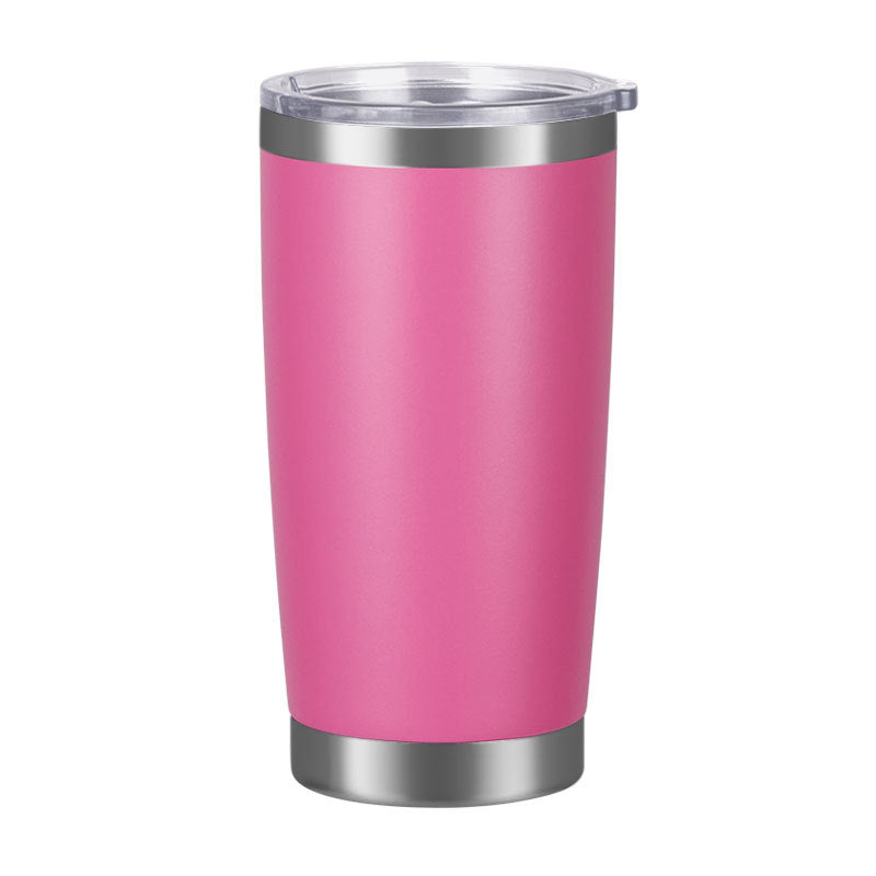 20oz Car Cup Powder Coated Tumbler 304 Stainless Steel Cup