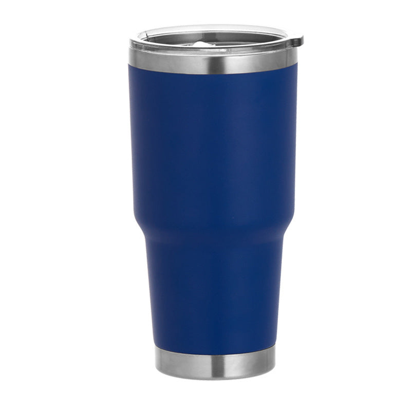 30oz Powder Coated Car Cup Thermal Insulated Cup Logo acceptable