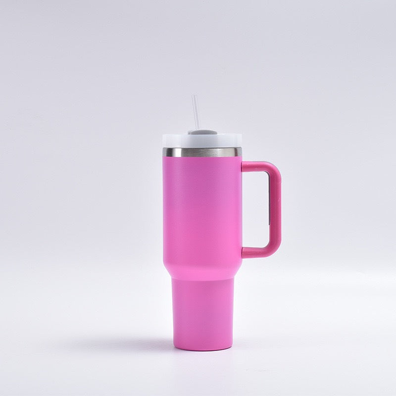 H2.0 40oz Handle Cup Stainless Steel Car Cup Thermal Vacuum Double Layer Portable Cup