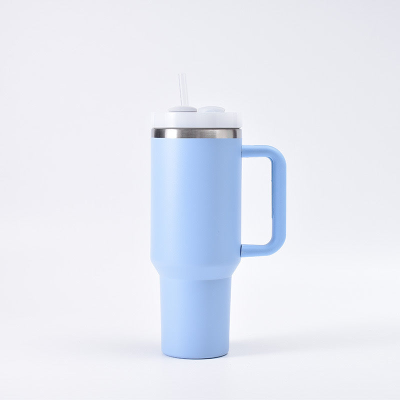 H2.0 40oz Handle Cup Stainless Steel Car Cup Thermal Vacuum Double Layer Portable Cup