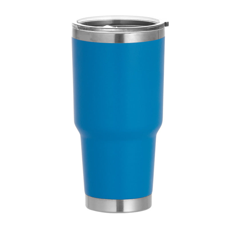 30oz Powder Coated Car Cup Thermal Insulated Cup Logo acceptable