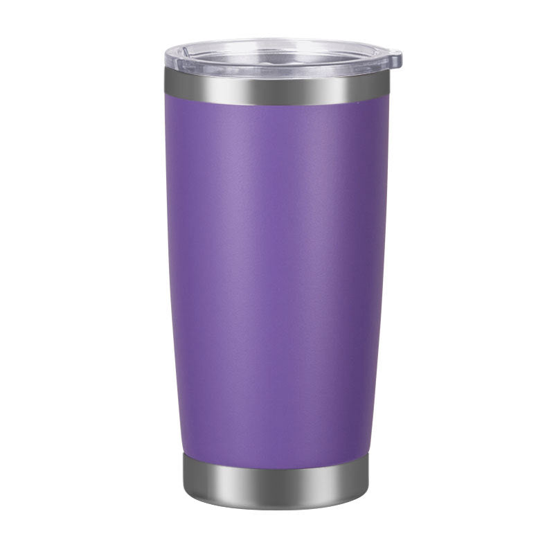 20oz Car Cup Powder Coated Tumbler 304 Stainless Steel Cup