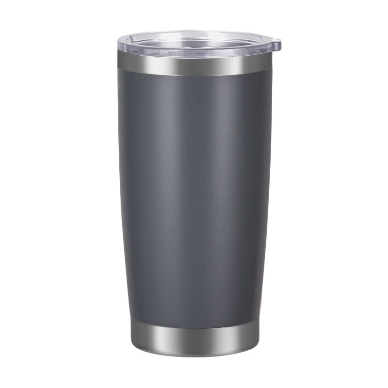 20oz Car Cup Powder Coated Tumbler 304 Stainless Steel Cup
