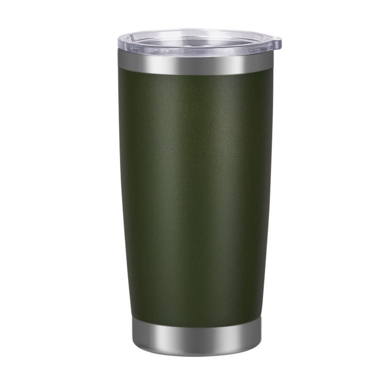 20oz Car Cup Powder Coated Tumbler 304 Stainless Steel Cup