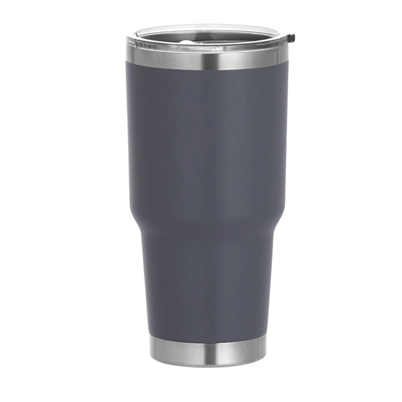 30oz Powder Coated Car Cup Thermal Insulated Cup Logo acceptable