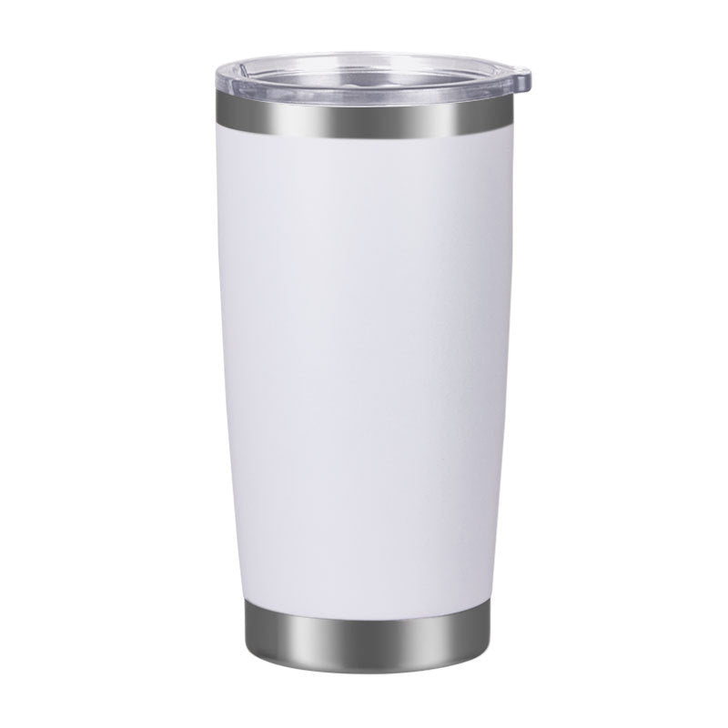 20oz Car Cup Powder Coated Tumbler 304 Stainless Steel Cup