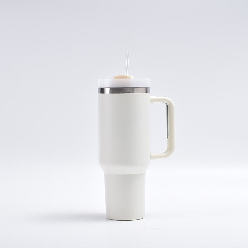 H2.0 40oz Handle Cup Stainless Steel Car Cup Thermal Vacuum Double Layer Portable Cup