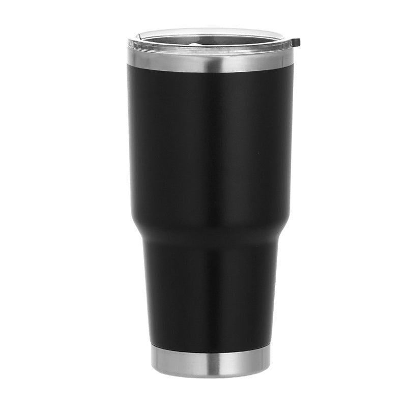 30oz Powder Coated Car Cup Thermal Insulated Cup Logo acceptable