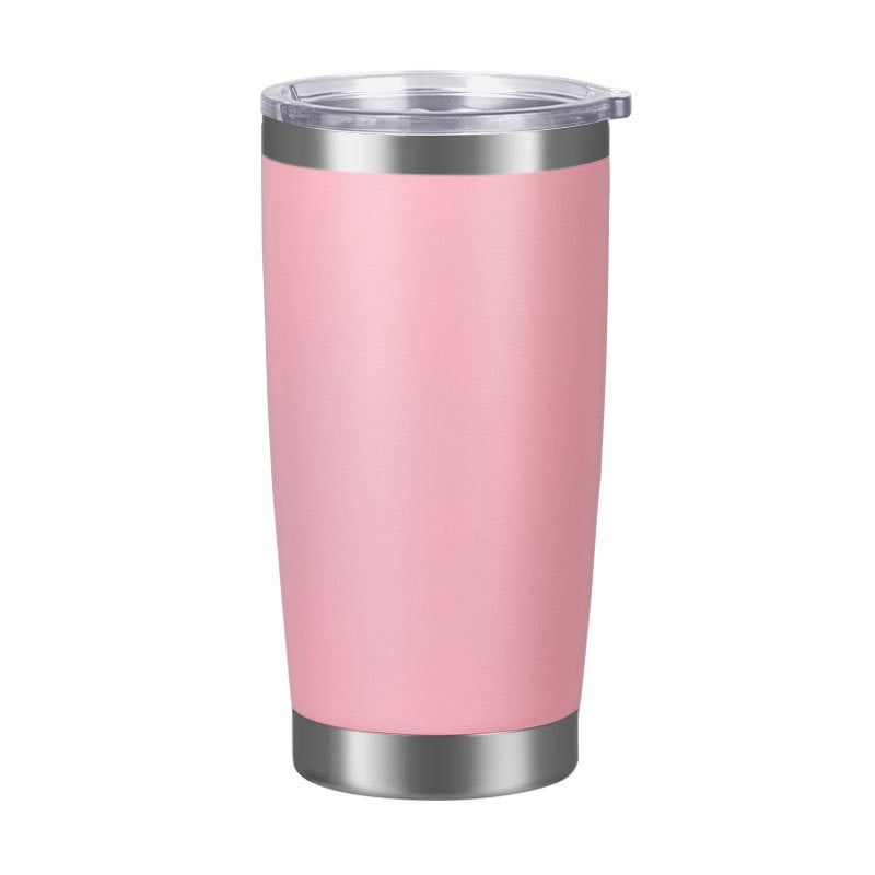 20oz Car Cup Powder Coated Tumbler 304 Stainless Steel Cup