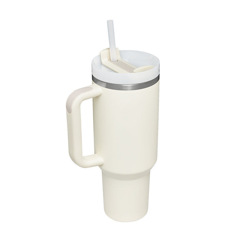 H2.0 40oz Handle Cup Stainless Steel Car Cup Thermal Vacuum Double Layer Portable Cup