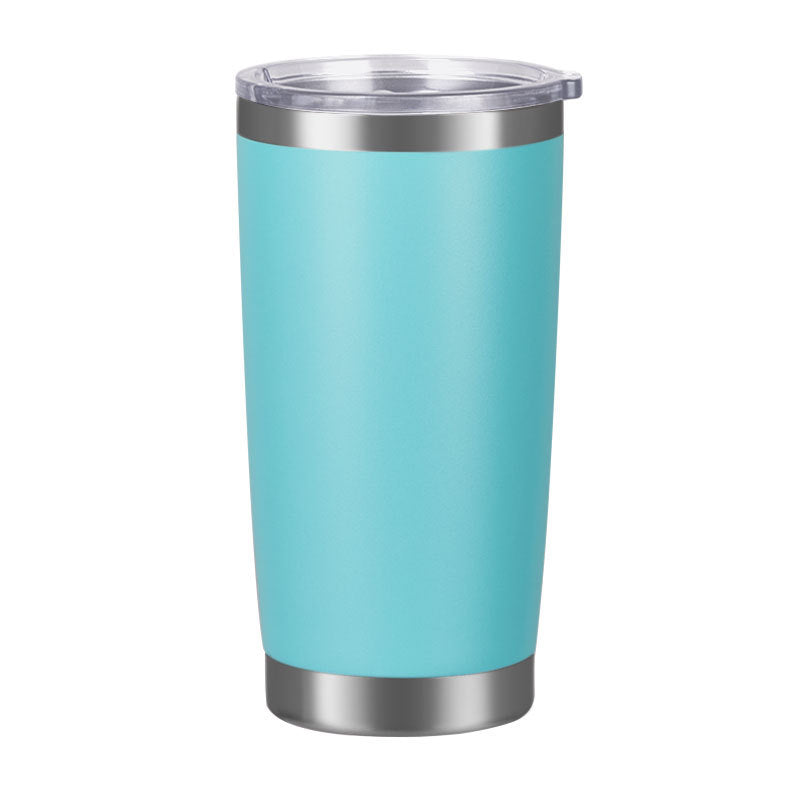 20oz Car Cup Powder Coated Tumbler 304 Stainless Steel Cup