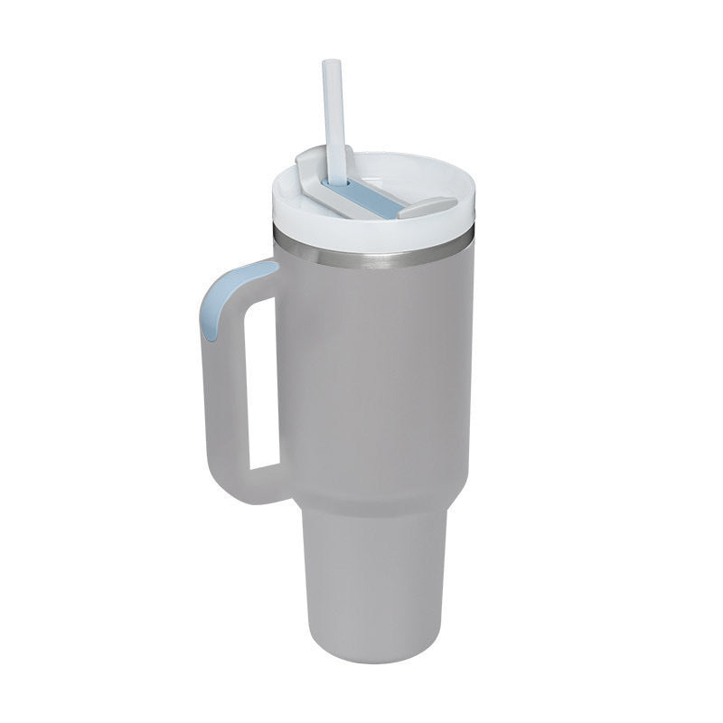 H2.0 40oz Handle Cup Stainless Steel Car Cup Thermal Vacuum Double Layer Portable Cup