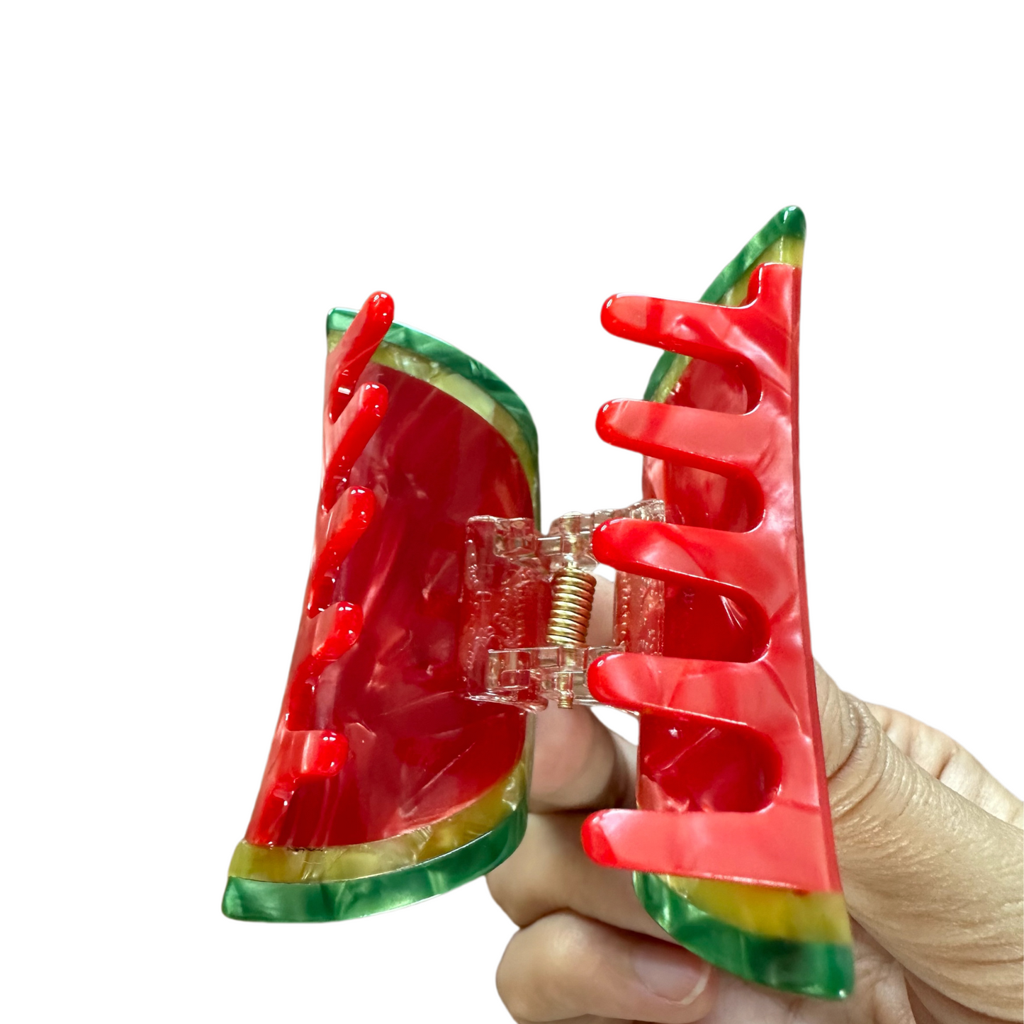 Girl Fruit Claw Clips Cute Claw Clips 6.5cm Joint Watermelon