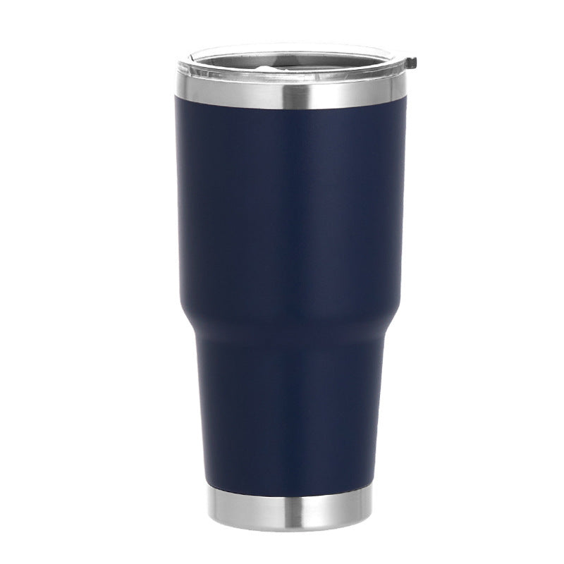 30oz Powder Coated Car Cup Thermal Insulated Cup Logo acceptable