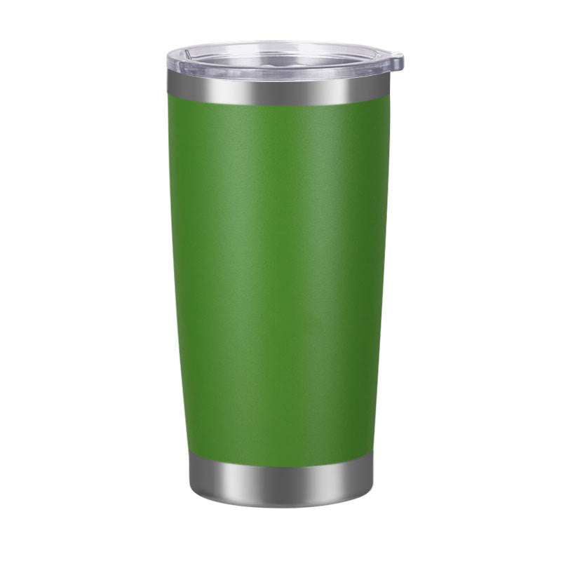 20oz Car Cup Powder Coated Tumbler 304 Stainless Steel Cup