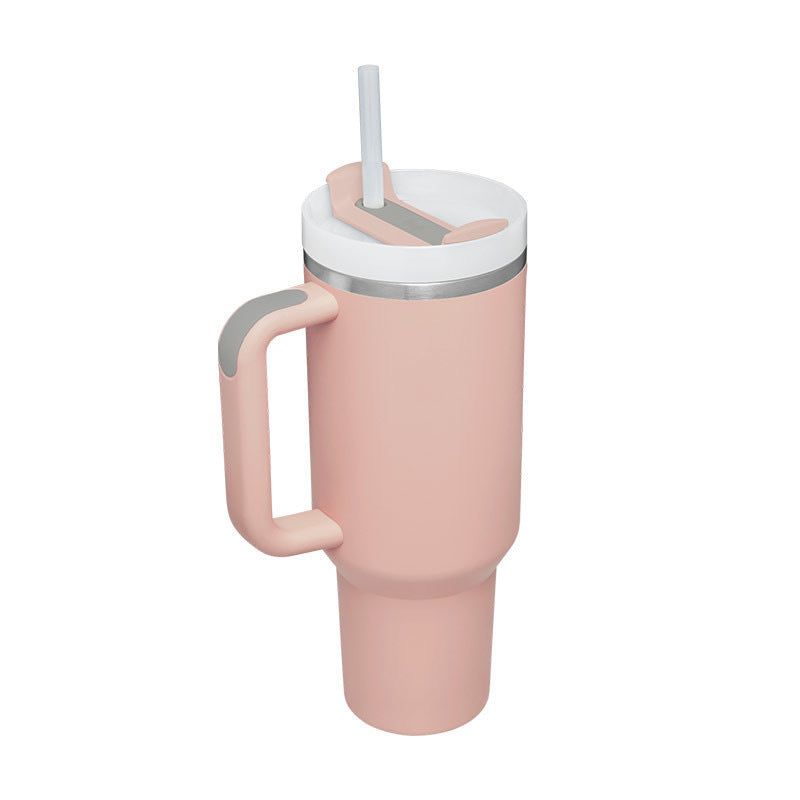 H2.0 40oz Handle Cup Stainless Steel Car Cup Thermal Vacuum Double Layer Portable Cup