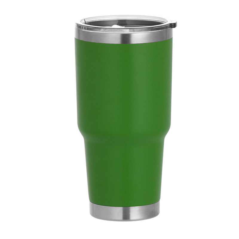 30oz Powder Coated Car Cup Thermal Insulated Cup Logo acceptable