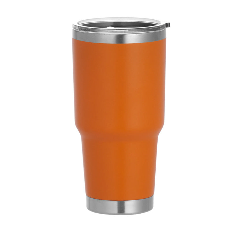 30oz Powder Coated Car Cup Thermal Insulated Cup Logo acceptable