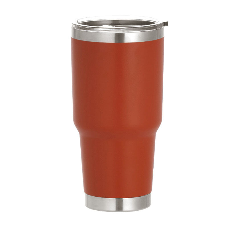 30oz Powder Coated Car Cup Thermal Insulated Cup Logo acceptable
