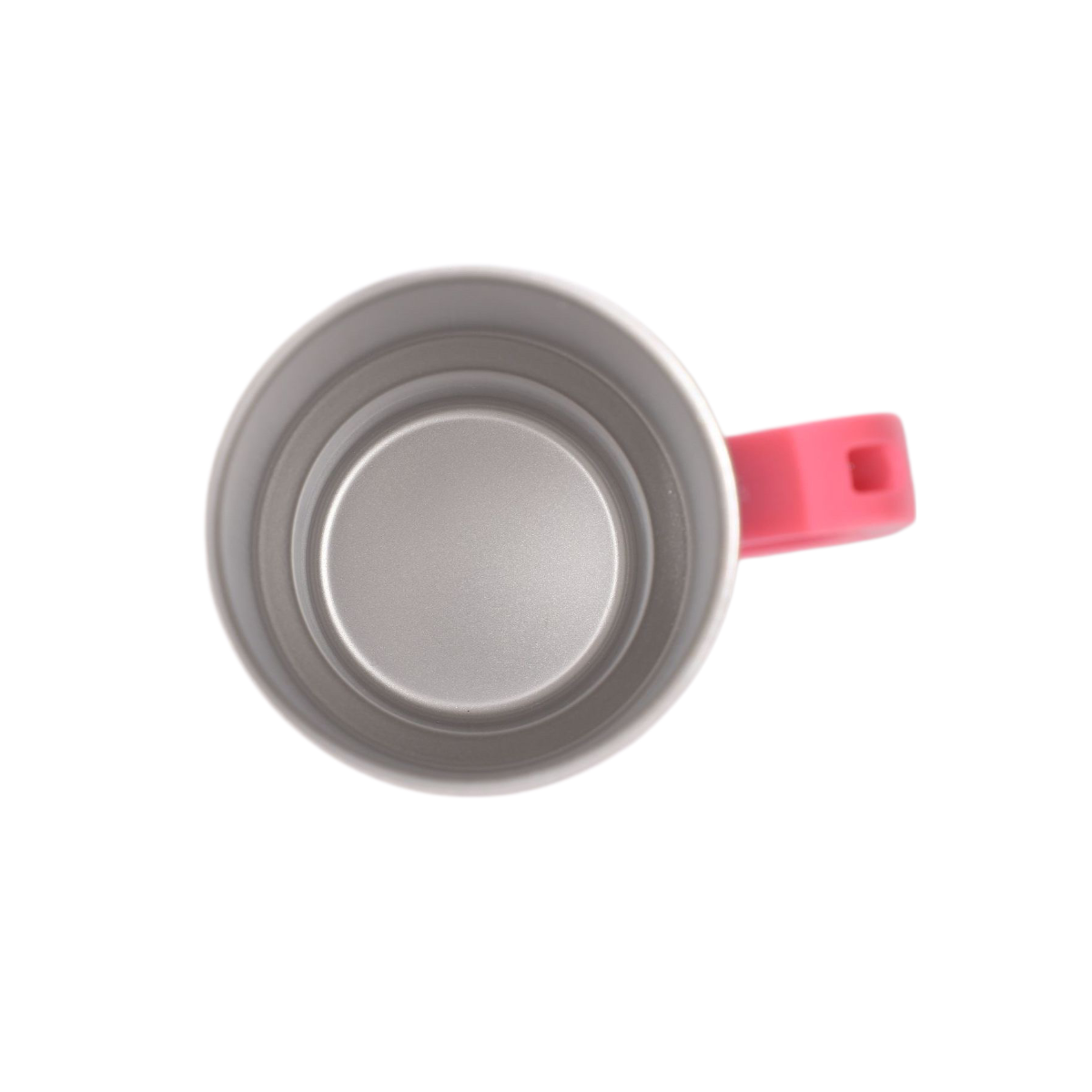 4oz Small Wine Glass With Plastic Handle Mini Double-layer Car Cup Stainless Steel Mug