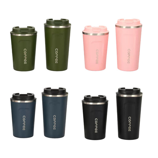 380ml/510ml Stainless Steel Coffee Cup Insulated Car Cup