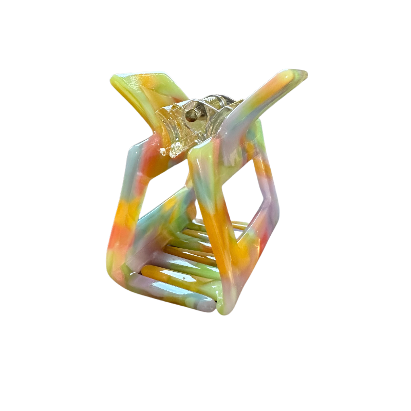 Claw Clip Short Hair 5cm Acetate Square Hair Claws