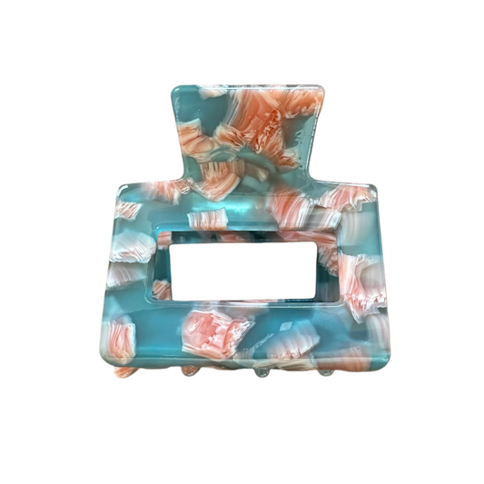 Clip Claw 5CM Acetate Square Hollow Claw Clips
