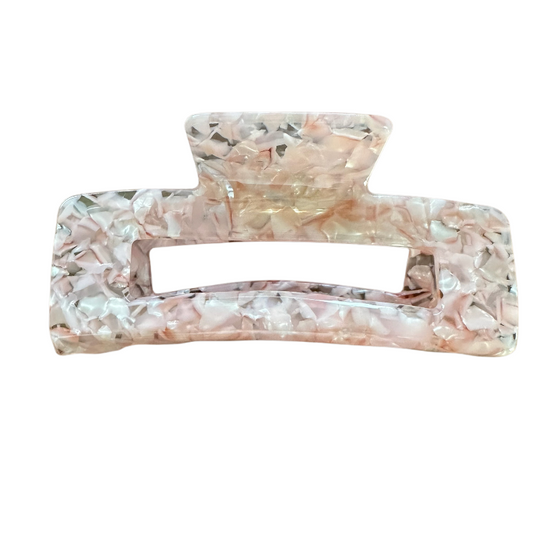 Claw Clips Big Hair 10CM Hollow Rectangle Claw Acetate