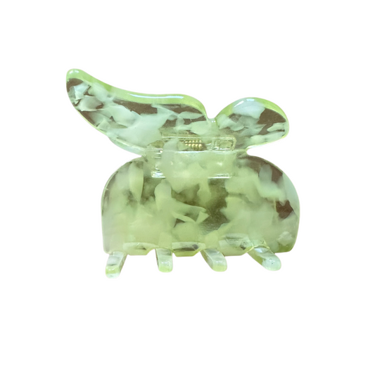 Girl Butterfly Claw Clip Acetate 5CM