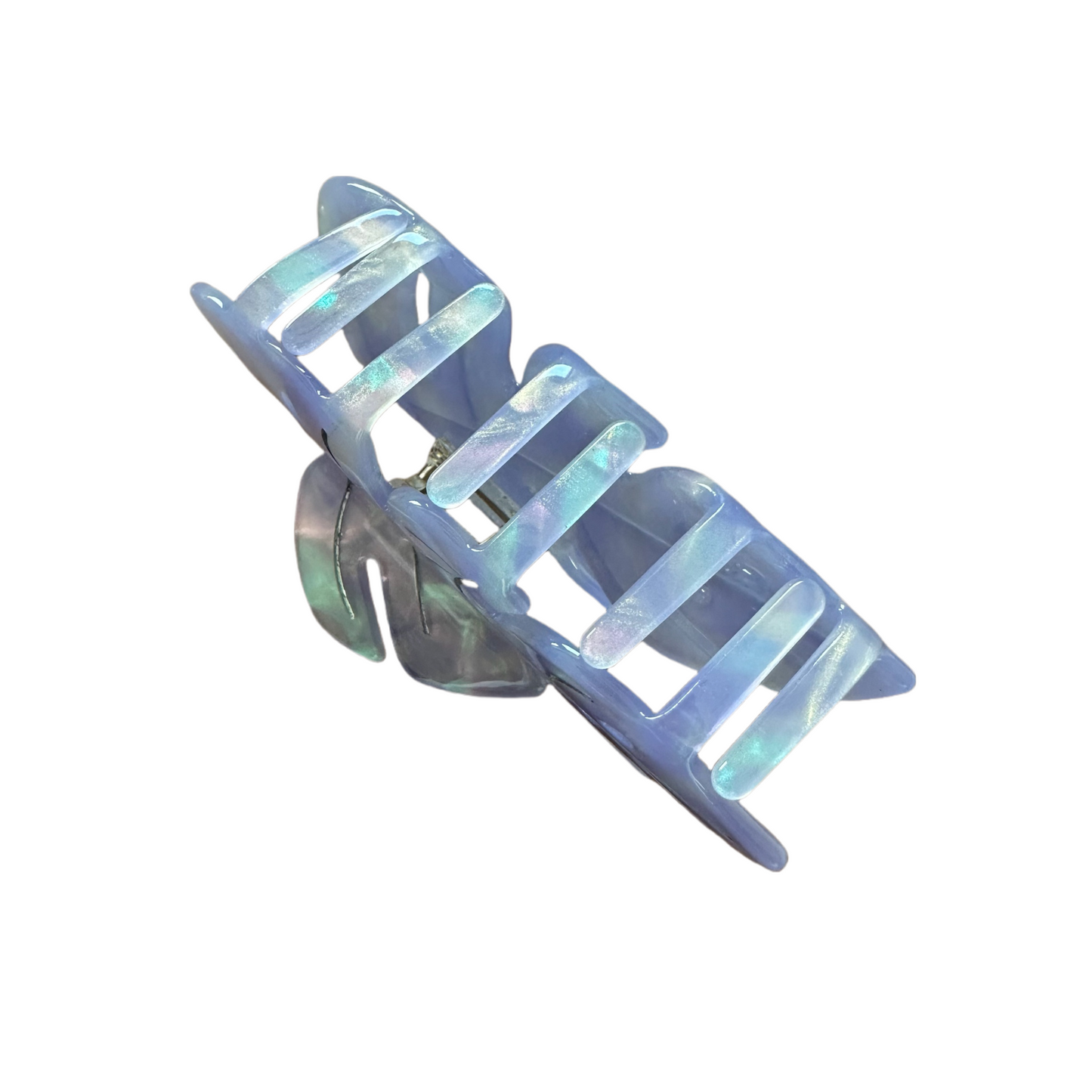 Acetate Leaf Claw Clip Hairstyles 9.5cm Hair Accessories