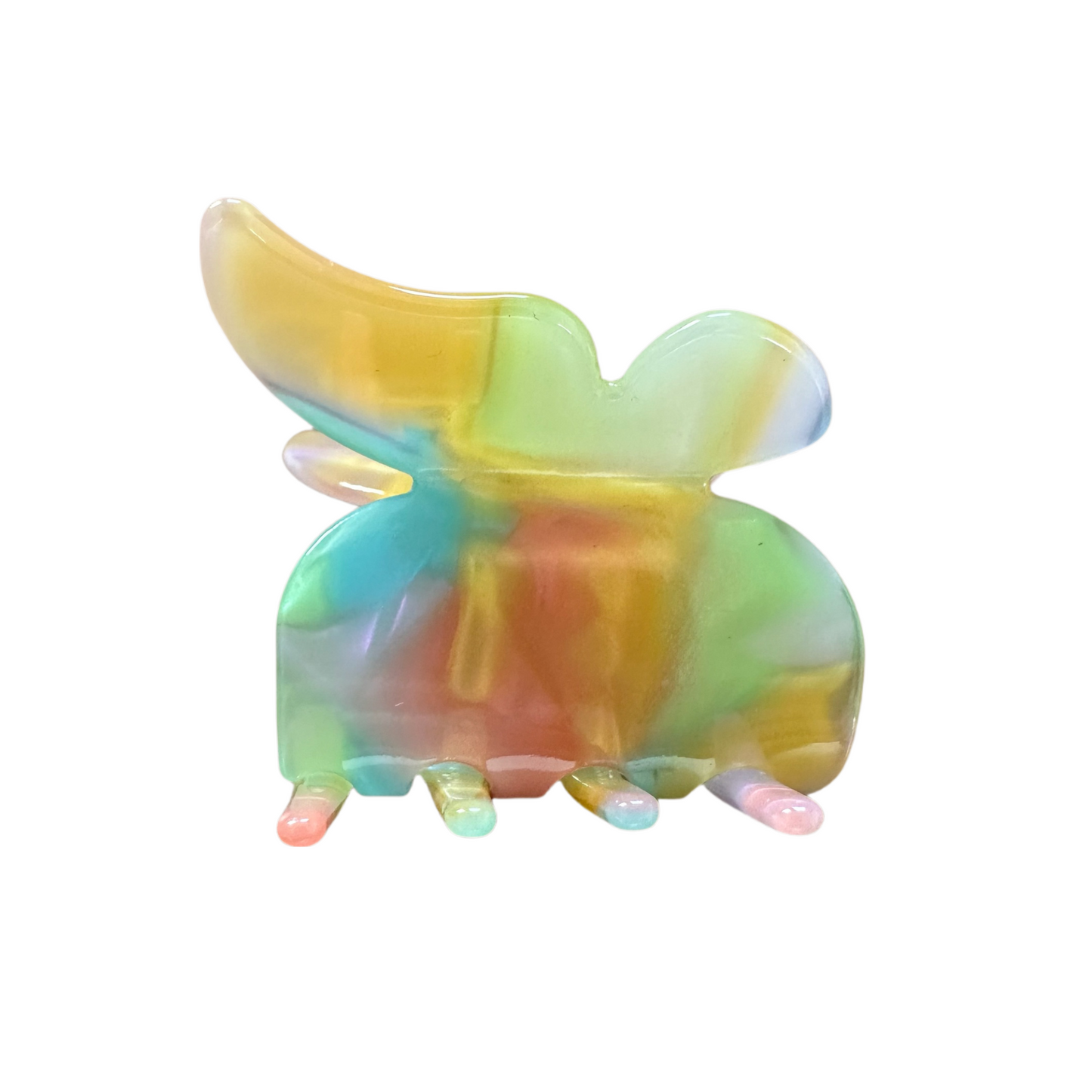 Women Acetate Claw Clips Butterfly hair accessories 5CM