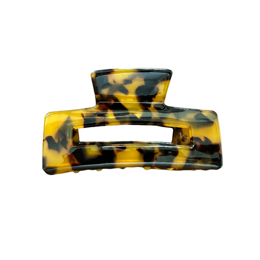 Tortoiseshell Acetate Hair Claw Clips for Women 7.5CM